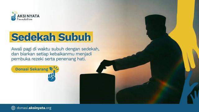 Sedekah Subuh untuk Yatim Indonesia