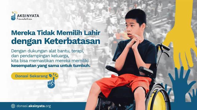 Bantu Anak Difabel Jakarta Melangkah ke Masadepan