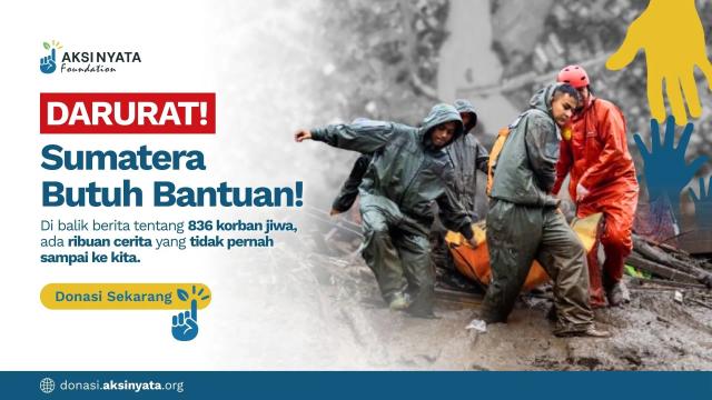 Darurat! Bantu Korban Bencana Sumatera!